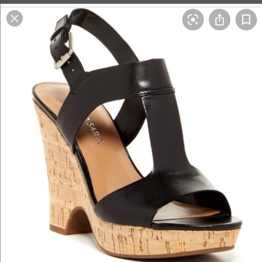 Franco Sarto platform wedge
